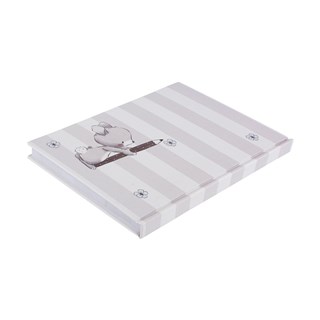 دفتر 100 برگ دوخت کوچولوها  با جلد سخت، سایز 15 در 20، کد 501002