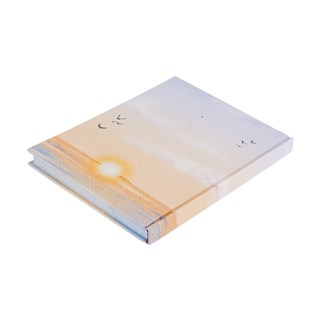 دفتر 100 برگ دوخت آسمان  با جلد سخت، سایز 15 در 20، کد 501001