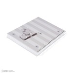 دفتر 100 برگ سیمی کوچولوها با جلد سخت، سایز 15 در 20، کد 601002