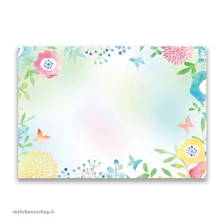 کاغذ یادداشت طرحدار A6 کد 105035