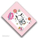 دفتر 128 برگ فانتزی پوچاکو با جلد سخت، سایز 10.5 در 14.5، کد 504001