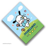 دفتر 128 برگ فانتزی پوچاکو با جلد سخت، سایز 10.5 در 14.5، کد 504002