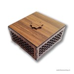 جعبه چوبی  رومیزی کد  10901004
